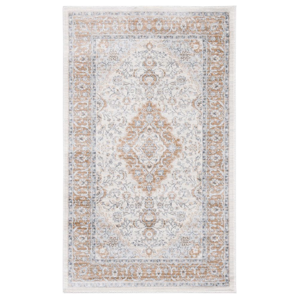 Safavieh Isabella ISA919B 3" x 5" Cream and Beige Area Rug, , large