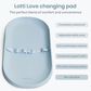 Evolur Dream On Me Lotti Love Changing Pad in Raindrop Blue, , large