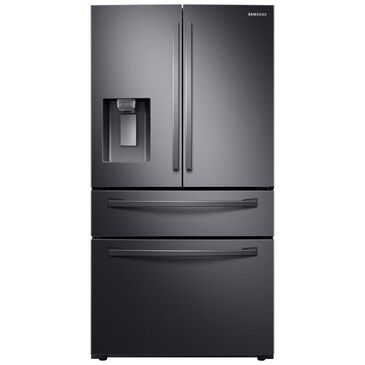 Samsung 4-Door French Door Refrigerator with Twin Cooling Plus in Black Stainless Steel, , large