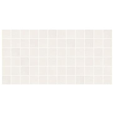 Dal-Tile Keystone Arctic White 2" x 2" Square on 12" x 24" Ceramic Mosaic Sheet, , large