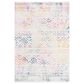 Safavieh Tulum Transitional 5"3" x 7"6" Ivory and Fuchsia Area Rug, , large