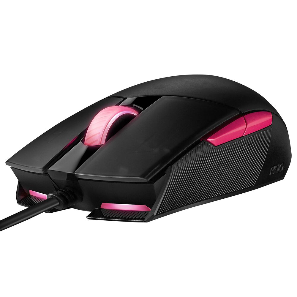 Asus Rog Strix Impact Ii Aura Sync Rgb Gaming Mouse 60dpi Di In Electro Punk Nebraska Furniture Mart