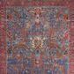 Loloi Loren LQ-10 2"6" x 7"6" Blue and Red Runner, , large
