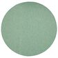 Nourison Positano 8" Round Blue and Green Indoor/Outdoor Area Rug, , large