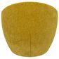 Golden Wave Furniture Blossom Swivel Chair in Yellow, , large