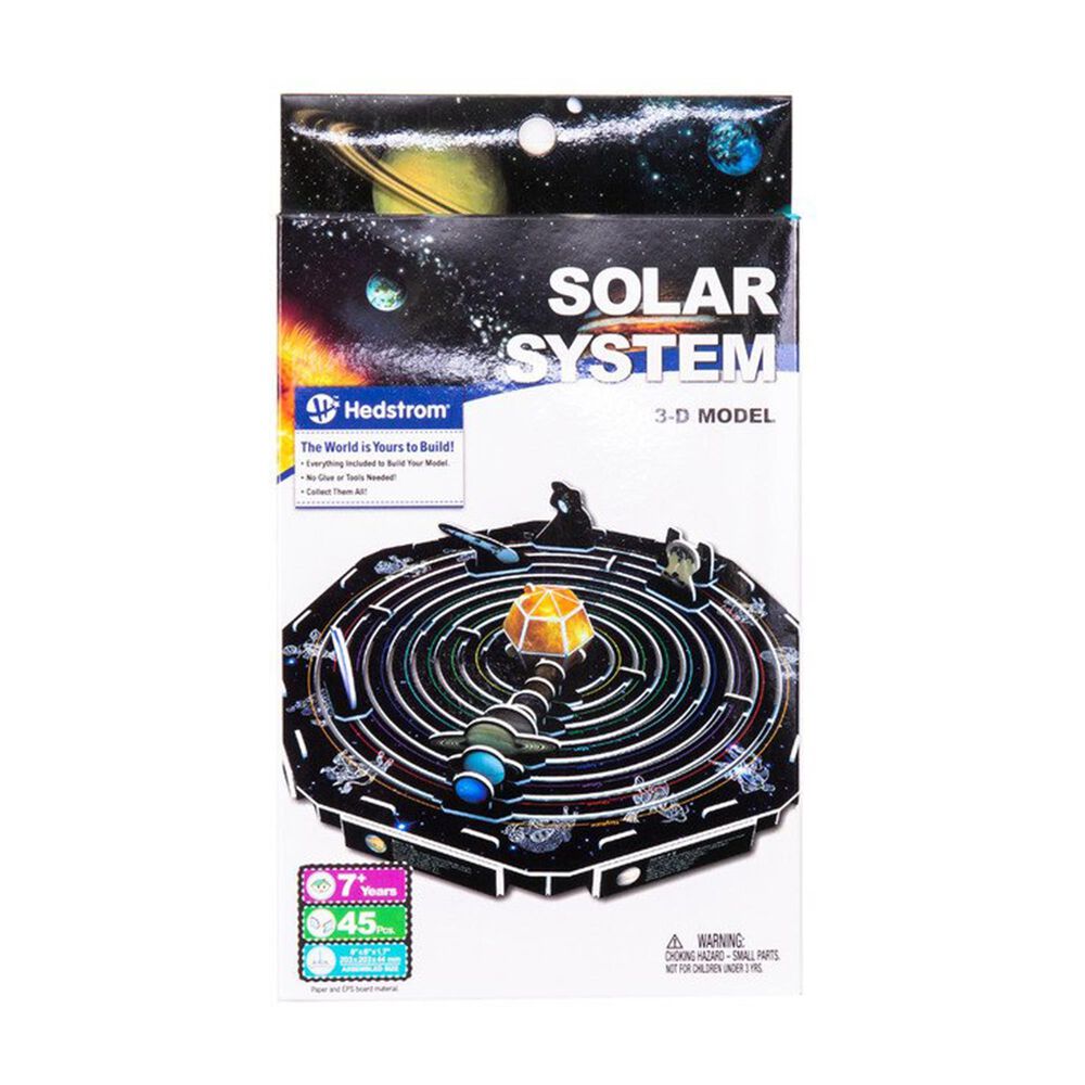 Ball, Bounce, and Sport Inc. 3D Buildable Puzzle - Solar System, , large