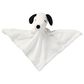 Lambs and Ivy Classic Snoopy Lovey Plush Security Blanket in White and Black, , large