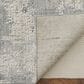 Feizy Eastfield 6989F 4" x 6" Gray Area Rug, , large