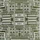 Surya Camaxtli 20" Square Throw Pillow in Medium Green, , large