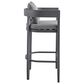 Blue River Argiope 5-Piece Patio Bar Set in Dark Grey, , large