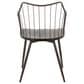 Lumisource Winston Arm Chair in Brown and Dark Walnut, , large