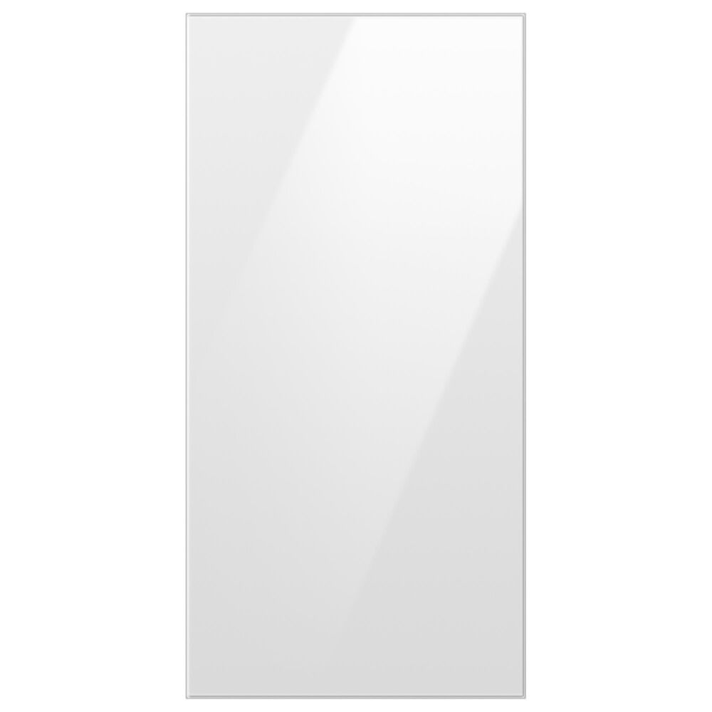 Samsung Bespoke 4-Door French Door Refrigerator Top Panel in White Glass, , large
