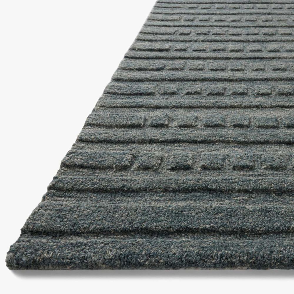 Chris Loves Julia x Loloi Bradley 11&#39;6&quot; x 15&#39; Teal Area Rug, , large