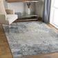 Surya Brunswick 5" x 7"5" Sage, Gray, White and Blue Area Rug, , large