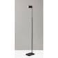 Adesso Colby LED Floor Lamp in Black, , large