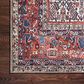 Loloi II Layla 2" x 5" Ivory and Brick Runner, , large