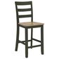 Ashley Gesthaven 5-Piece Counter Height Dining Set in Natural and Green, , large