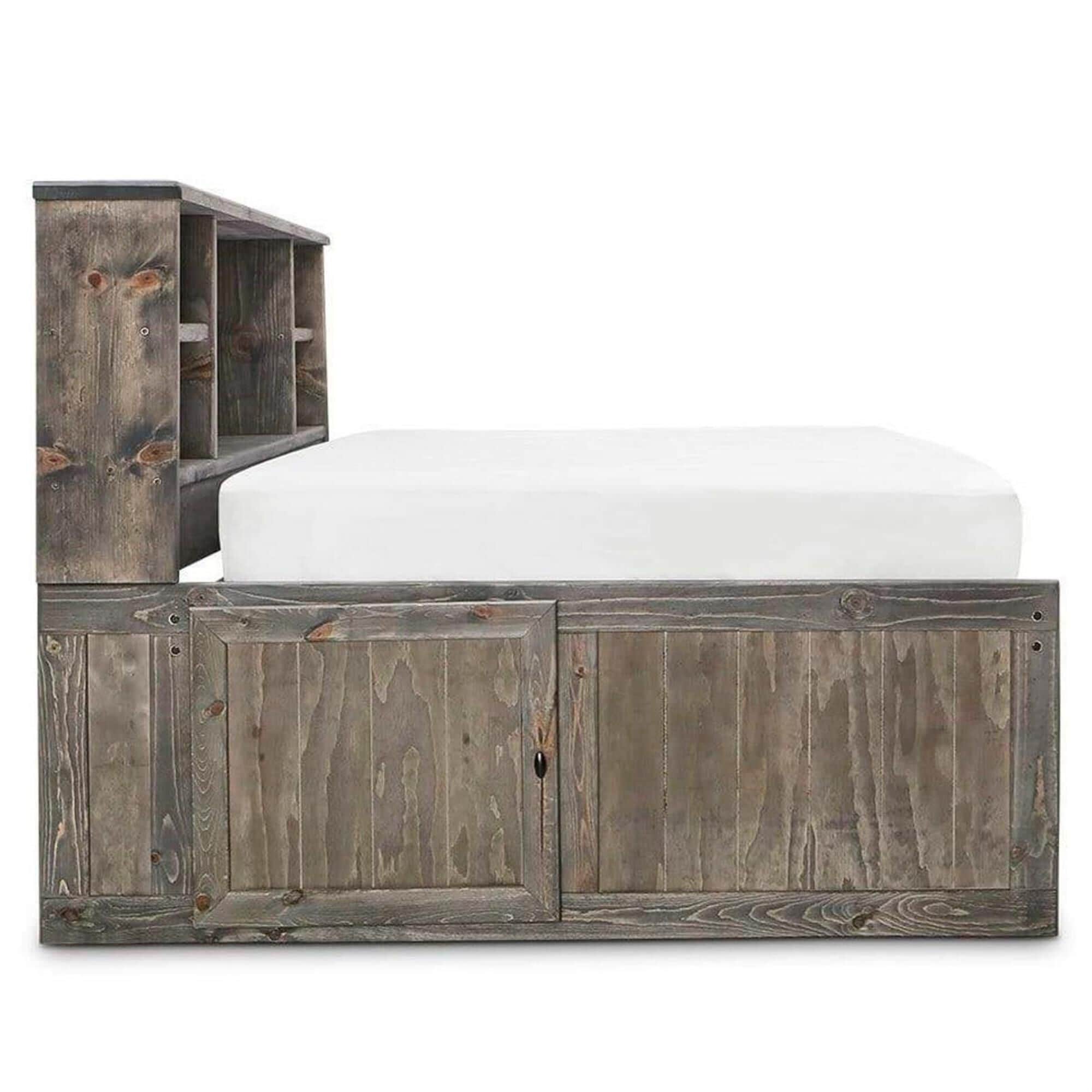 Cheyenne driftwood deals full captain's bed