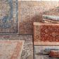Surya Mirabel  10" x 14" Teal, Aqua, Mustard, Olive, Taupe, Gray and Beige Area Rug, , large