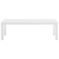 Linon Home Decor Holland Outdoor Bench in White, , large