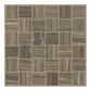 Shaw Rockwood Plank Glade 12" x 12" Porcelain Mosaic Sheet, , large