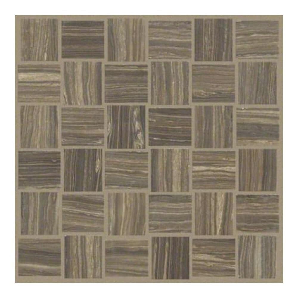 Shaw Rockwood Plank Glade 12" x 12" Porcelain Mosaic Sheet, , large