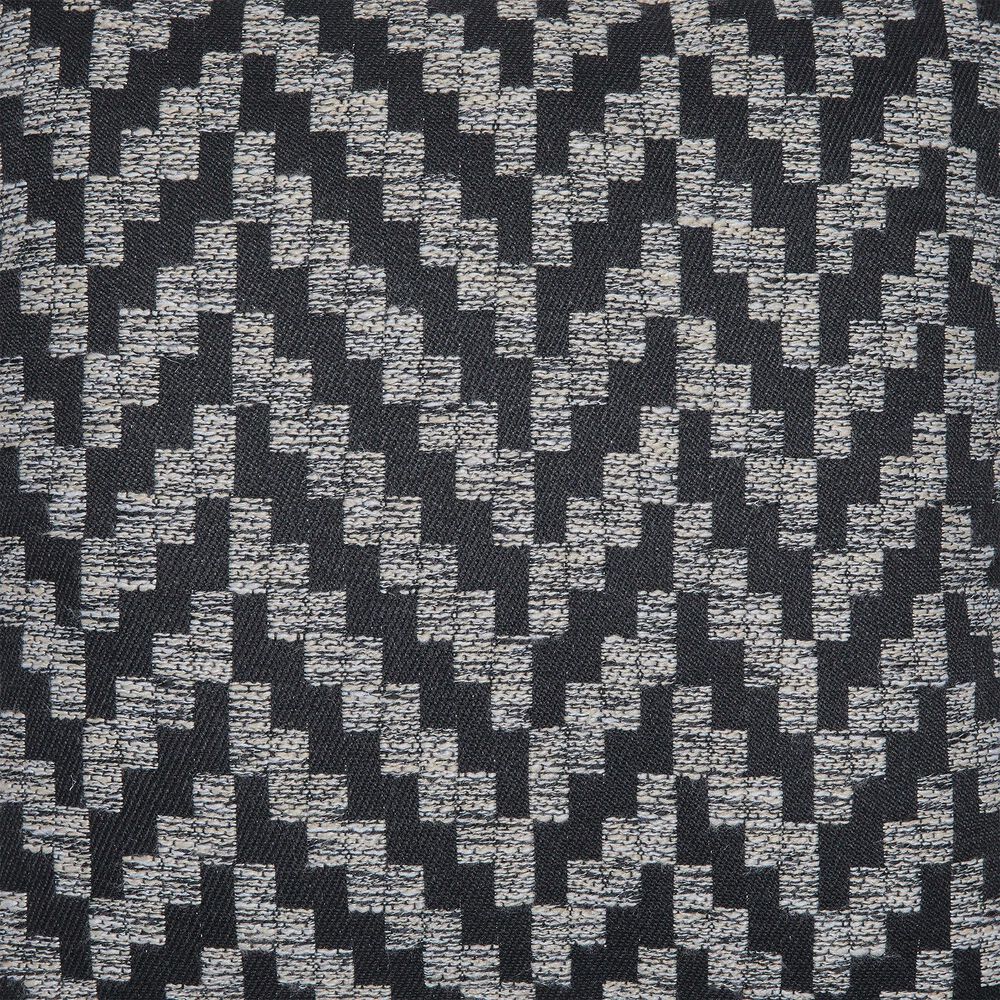 Ashley Tenslock 18&quot; Square Throw Pillow in Black and White, , large
