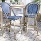 Furniture of America Ventura Patio Counter Chair in Natural, Blue and White (Set of 2), , large
