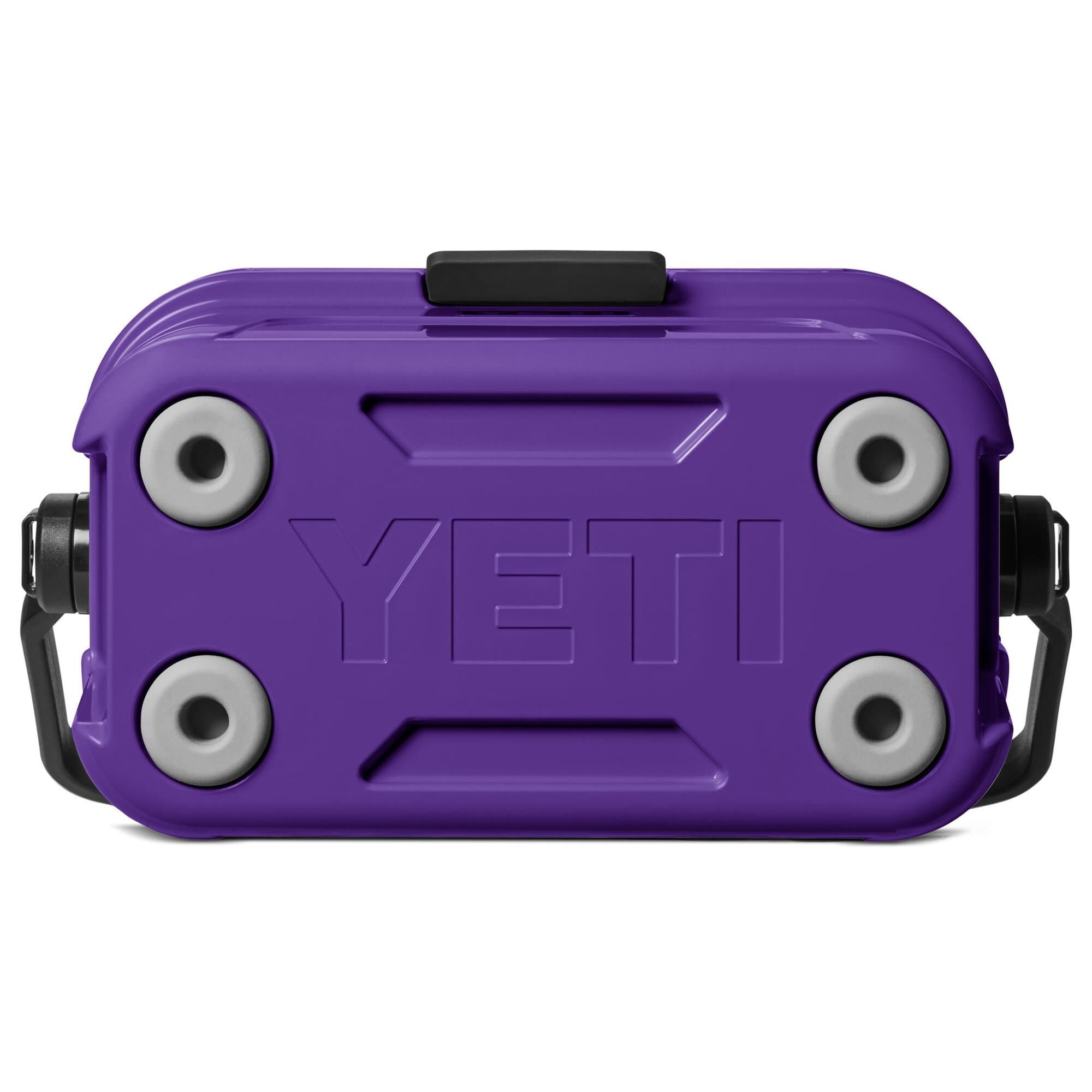 YETI Roadie 8 Hard Cooler in Pace Purple and Blue