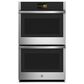 GE Profile 30" Convection Double Wall Oven in Stainless Steel, , large
