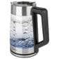 Jura H2O Glass Select 68 Oz Rapid Boil Kettle in Stainless Steel and Black, , large