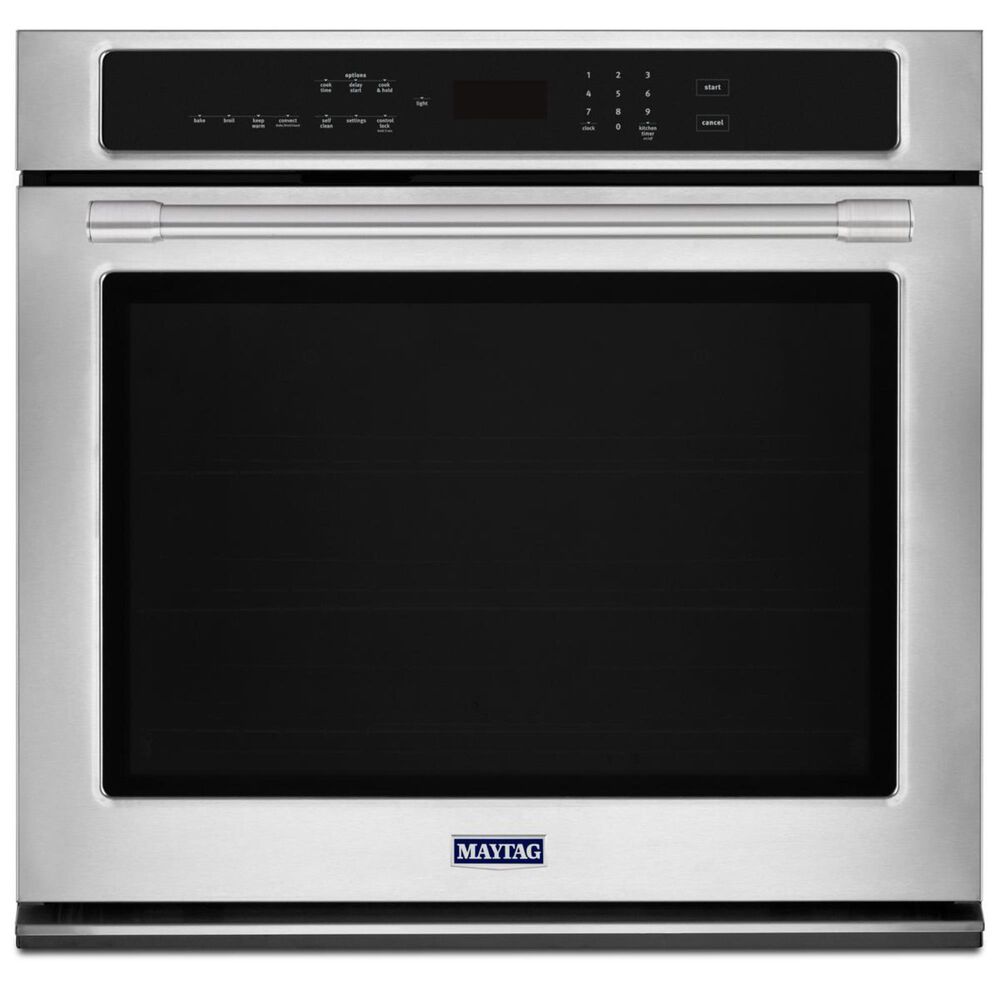 Maytag 27" Single Wall Oven with True Convection in Stainless Steel, , large