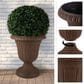 Timberlake Large Front Door Urn in Brown (Set of 2), , large