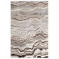 Central Oriental Structures Torrent Lime Springs 5" x 7"6" Grey and Brown Area Rug, , large