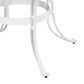 Homestyles Sanibel 48" 5-Piece Dining Set with Swivel Chairs in White, , large