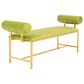 Safavieh Jupitor Bench in Key Lime/Gold, , large
