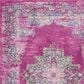 Nourison Passion PSN03 8" x 10" Fuchsia Area Rug, , large