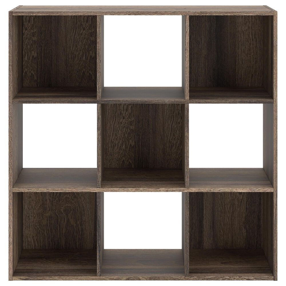Ashley Shallifer 9-Cube Organizer in Brown, , large