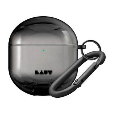 LAUT Aero Protect Case for Apple AirPods 4 in Black Crystal, , large