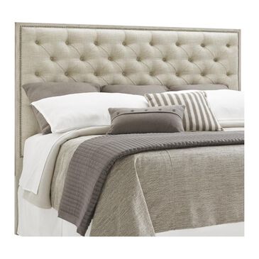 Lexington Furniture Oyster Bay Sag Harbor King/California King Tufted Headboard in Oyster, , large