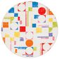 Safavieh Kids Playhouse 5" Round Ivory and Red Rug, , large
