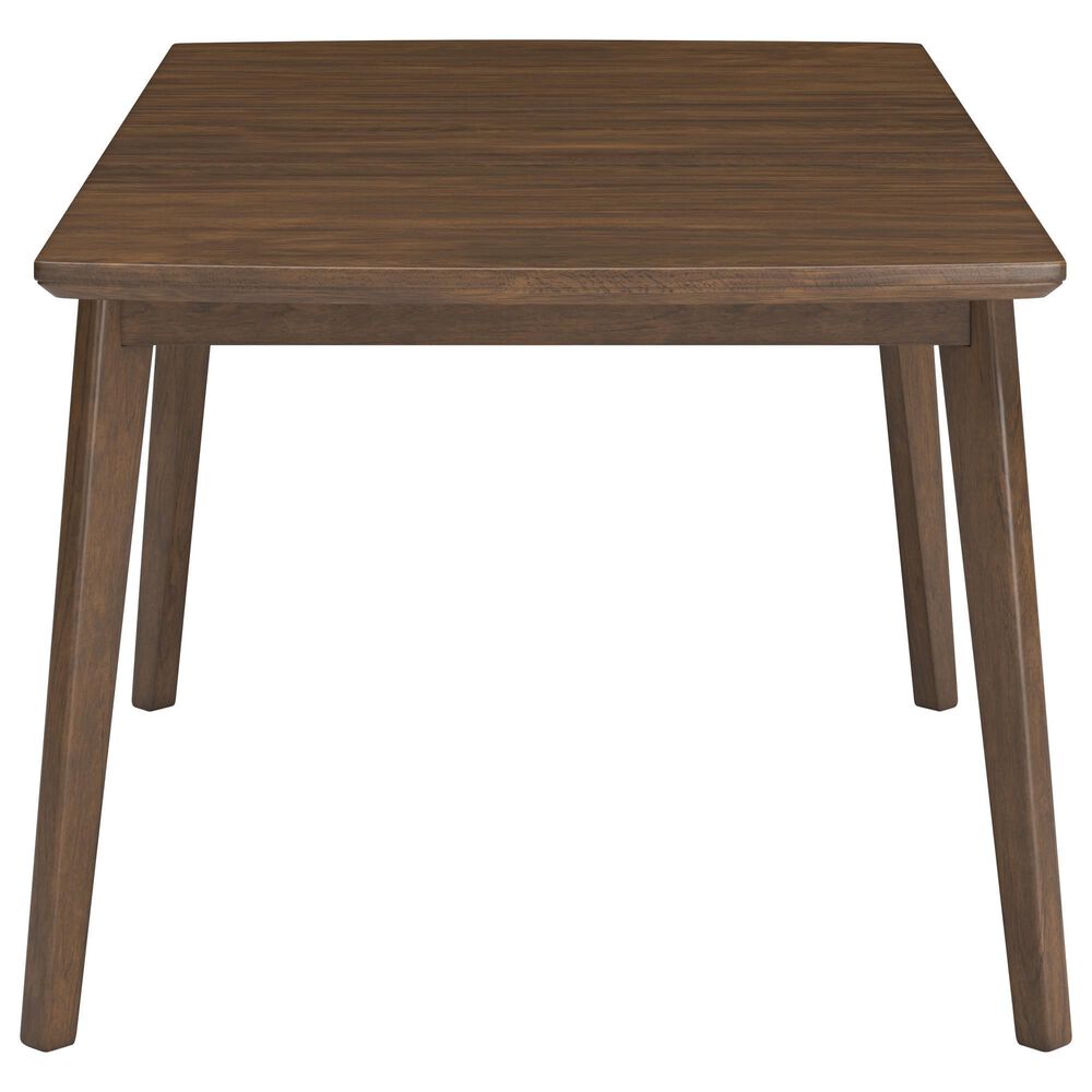 Ashley Lyncott 5-Piece Rectangular Dining Set in Medium Brown, , large