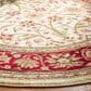 Safavieh Lyndhurst 6" Round Ivory and Red Runner, , large