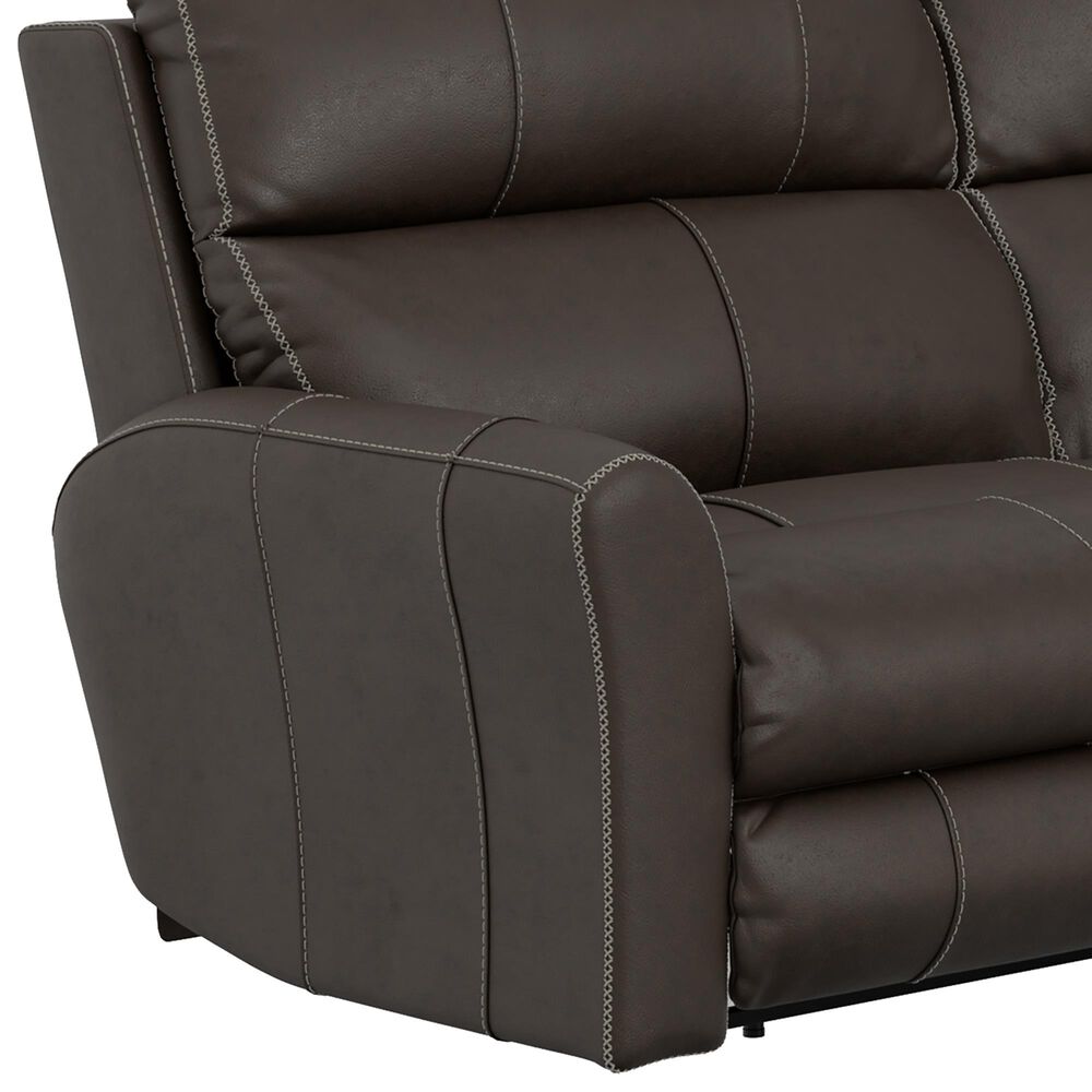Catnapper Fredda Power Reclining Sofa with Power Headrests in Coffee, , large