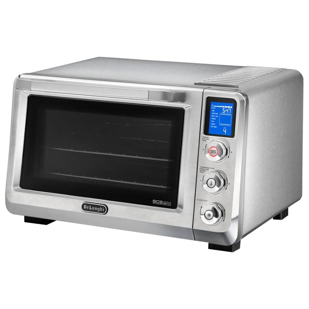 Delonghi Livenza 24L True Oven in Stainless Steel Nebraska Furniture Mart