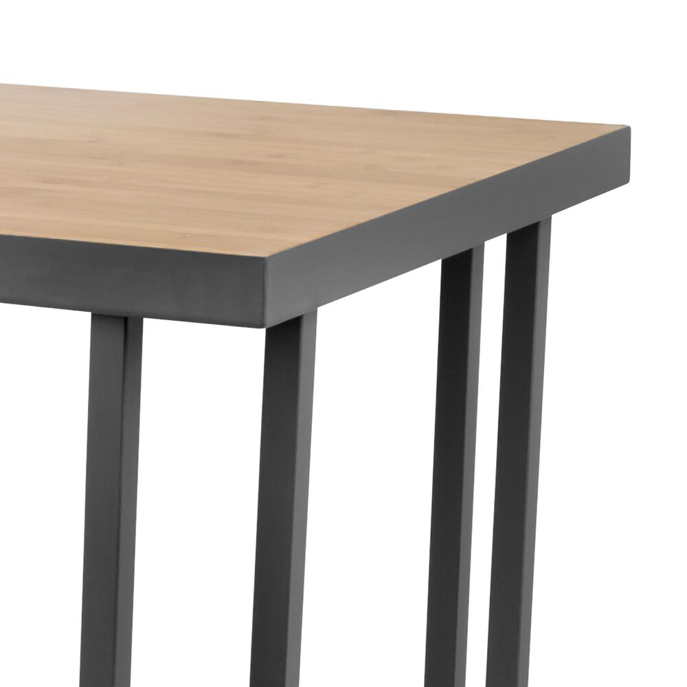 Lumisource Roman Counter Table in Brown/Grey, , large