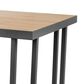 Lumisource Roman Counter Table in Brown/Grey, , large