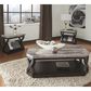 Ashley Radilyn 3-Piece Occasional Table Set in Grayish Brown, , large