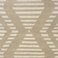 L&R Resources Geoblend Southwestern 9" x 12" Natural and Ivory Area Rug, , large