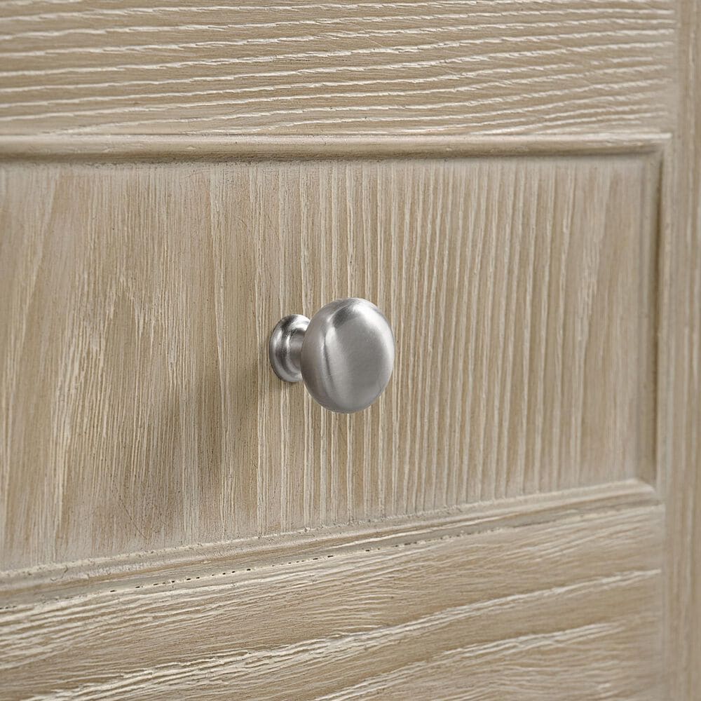 James Martin Vanities Breckenridge 60&quot; Double Bathroom Vanity in Whitewashed Oak with 3 cm Parisien Bleu Quartz Top and Rectangular Sinks, , large